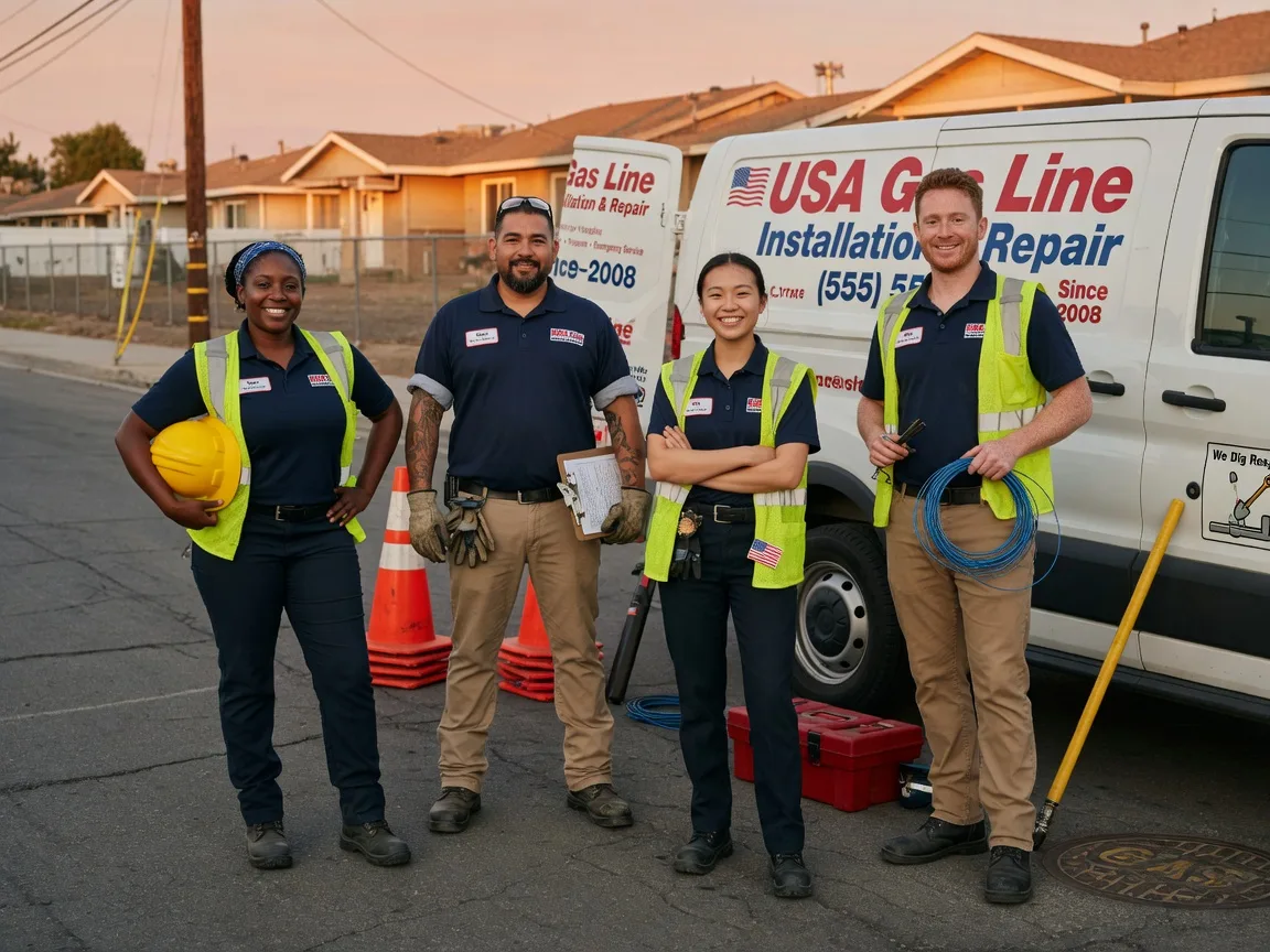Gas Line Installation company in Menlo, GA